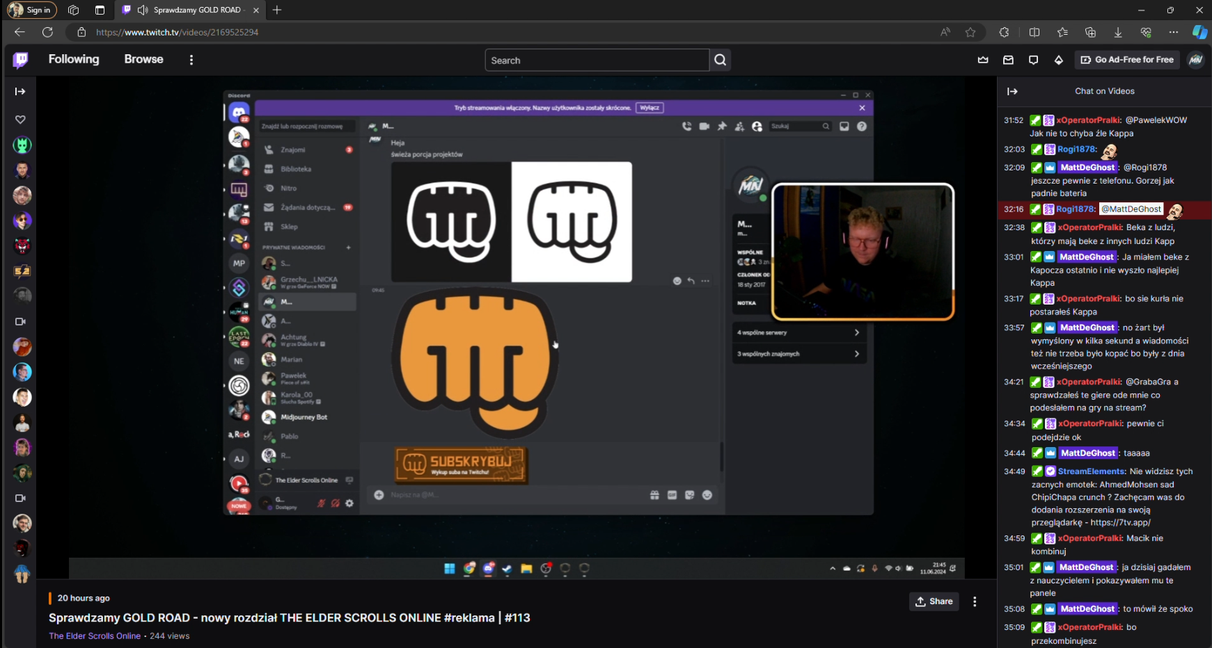 Twitch Live Communication